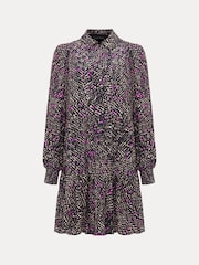 Phase Eight Purple Dolly Snake Swing Dress - Image 6 of 6