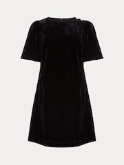 PHASE EIGHT BLACK CHARLIE VELVET DRESS - Image 7 of 7