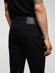 Mango Black Slim Fit Jan Jeans - Image 5 of 7