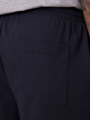 Grey/Navy Blue Lasting Fresh Cotton Rich Pyjamas Shorts 2 Pack - Image 11 of 11