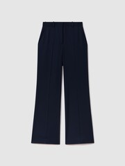Marineblau - Reiss Margeaux Anzughose mit weitem Bein - Bild 2 von 7