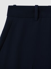 Marineblau - Reiss Margeaux Anzughose mit weitem Bein - Bild 6 von 7