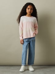 Reiss Wool Blend Striped Crew Neck Jumper - Imagen 2 de 5