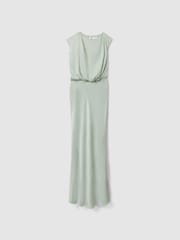 Reiss Sage Rupa Draped Maxi Dress - Image 2 of 6
