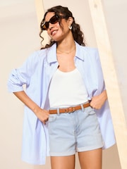 Friends Like These Summer Denim Boyfriend-Shorts - Bild 2 von 4