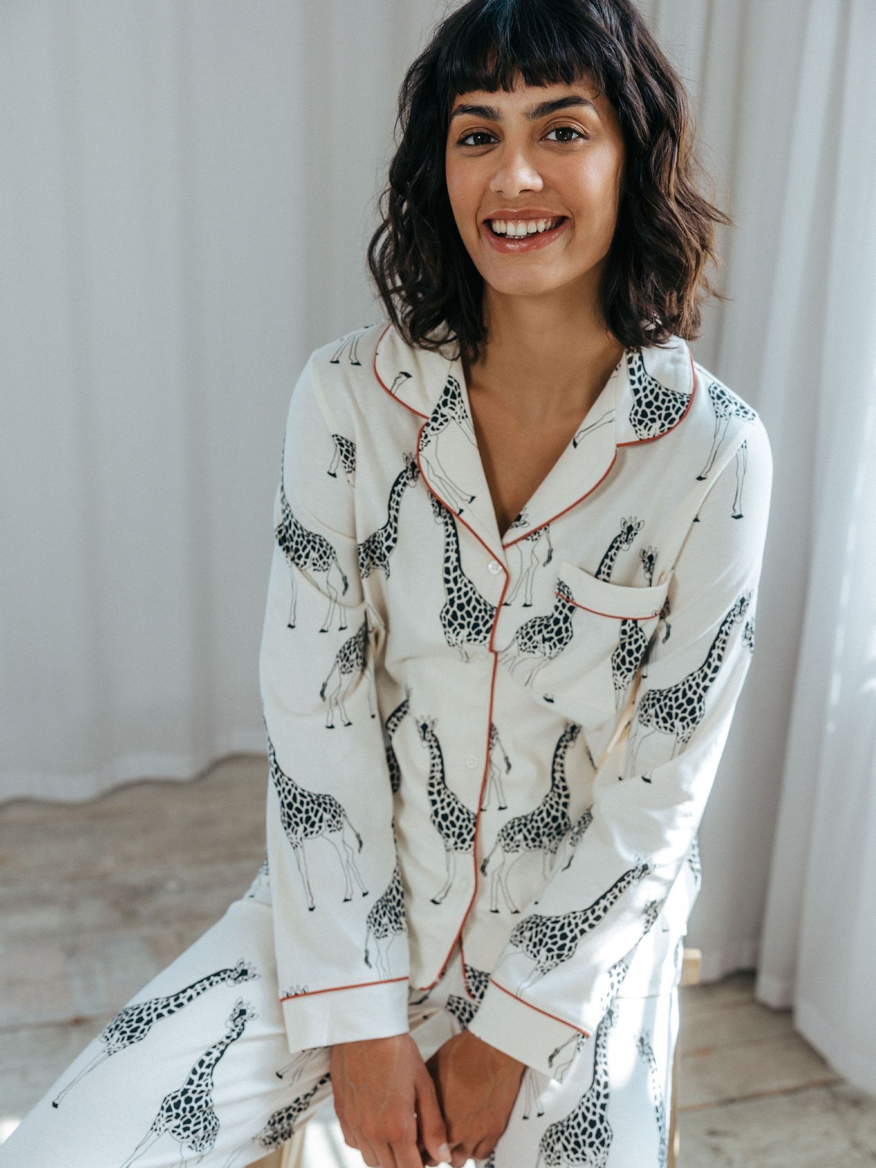 Giraffe pajamas sale