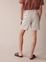 Light Grey Linen Shorts - Image 3 of 9