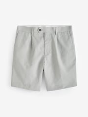 Light Grey Linen Shorts - Image 6 of 9