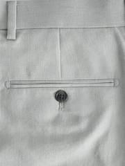 Light Grey Linen Shorts - Image 7 of 9
