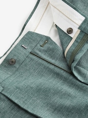 Green Linen Shorts - Image 9 of 10