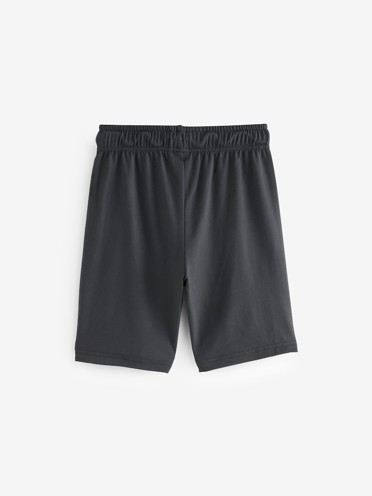 Black 1 Pack Sports Shorts (6-17yrs) - Image 2 of 3