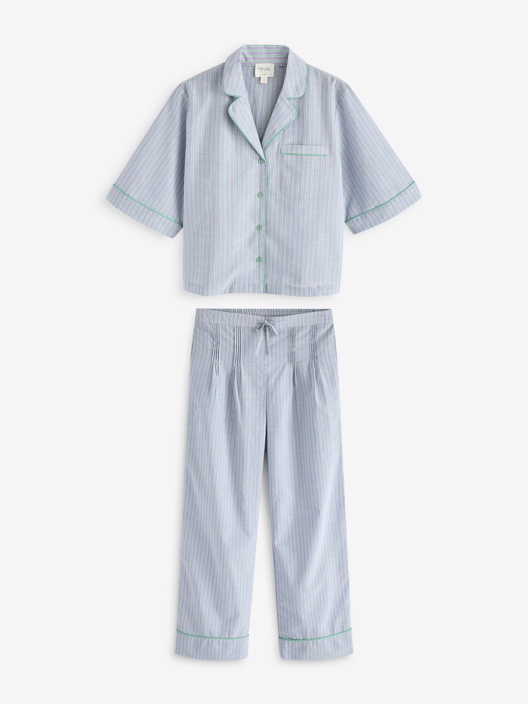 Short sleeve button through pyjamas 2025