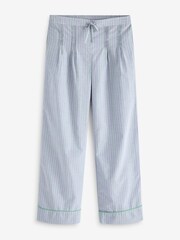 Lilac Purple Stripe Short Sleeve Button Through Pyjamas - Image 8 of 13