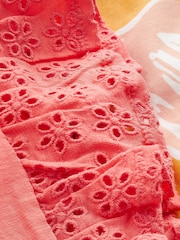 Ochre Yellow Floral 100% Cotton Pyjamas - Image 9 of 9