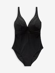Black DD+ Plunge Wired Tummy Control Swimsuit - Image 8 of 8
