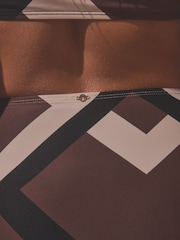 Marron/Crème Géo - Bas de bikini - Image 5 of 6