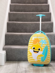 Vanilla Underground Yellow Baby Shark Suitcase - Image 1 of 6