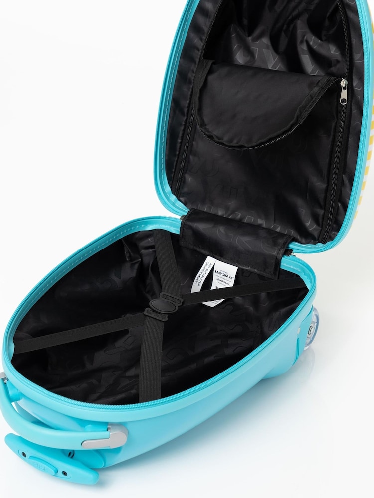 Buy Vanilla Underground Yellow Baby Shark Suitcase from Next Singapore