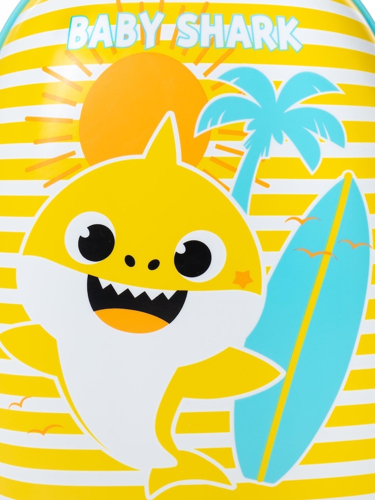 Vanilla Underground Yellow Baby Shark Suitcase - Image 6 of 6