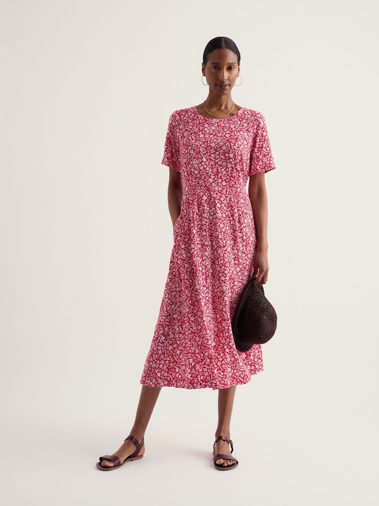 Seasalt Cornwall Pink Tilly Dress - Image 1 of 5 Seasalt Cornwall Pink Tilly Dress - Image 1 of 5