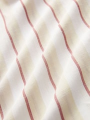 Neutral Stripe Short Sleeve Cotton Shirt - Image 6 of 6