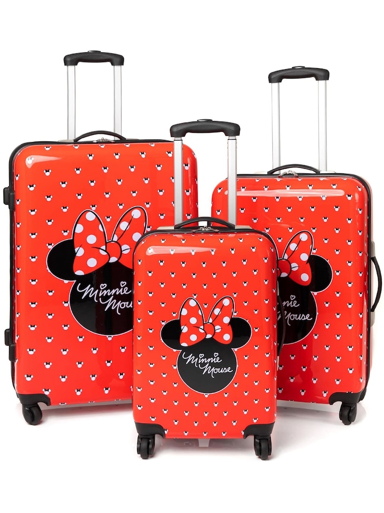 Vanilla Underground Red Minnie Mouse Suitcases - Image 6 of 6