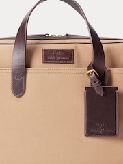 Polo Ralph Lauren Leather-Trim Canvas Briefcase - Image 6 of 6