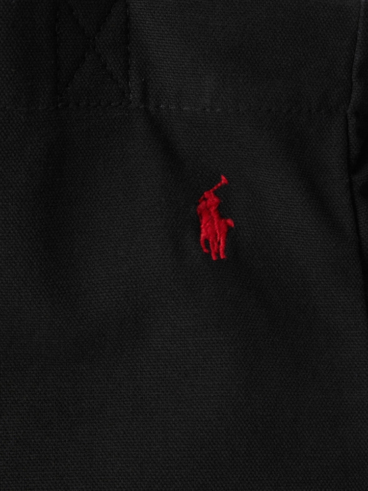 Polo Ralph Lauren Canvas Shopper Logo Tote Bag - Image 12 of 13