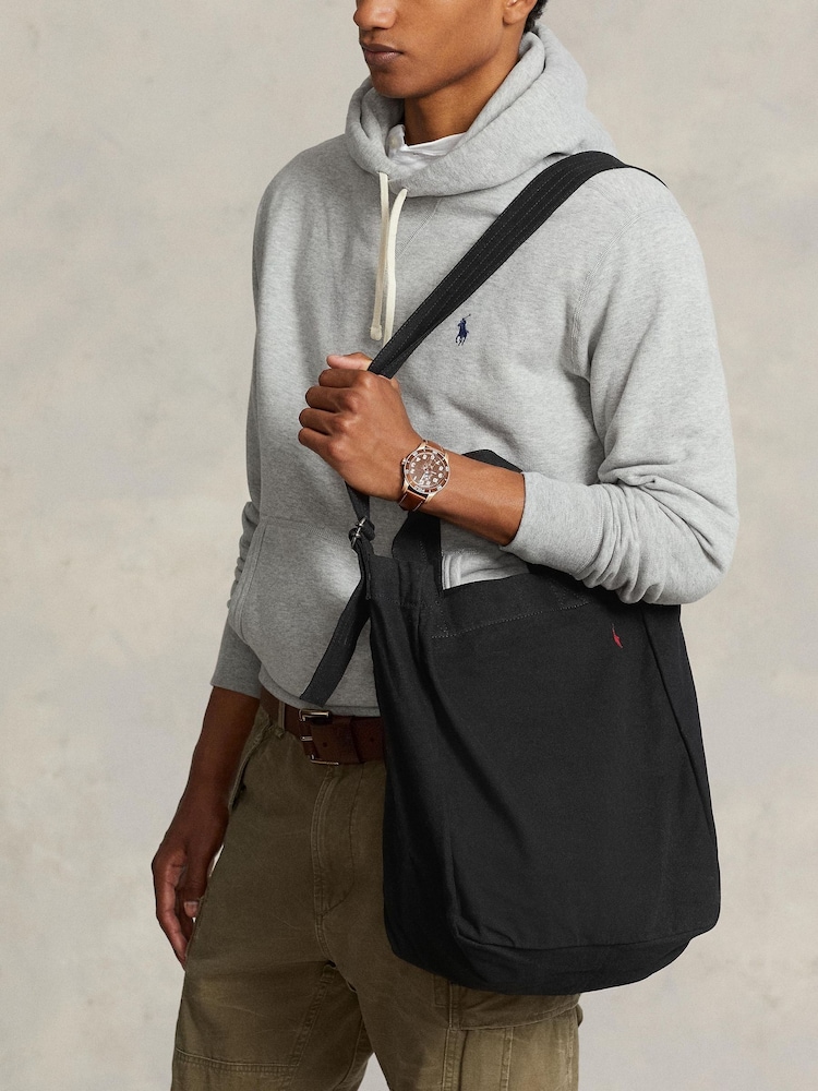 Polo Ralph Lauren Canvas Shopper Logo Tote Bag - Image 2 of 13