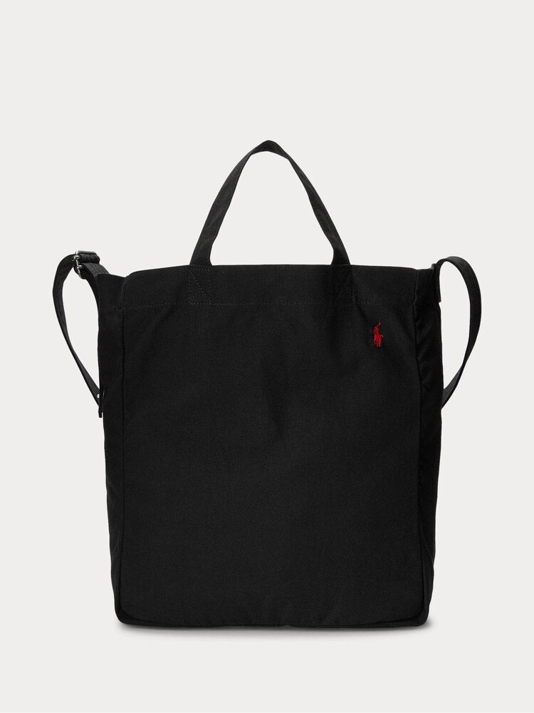 Polo Ralph Lauren Canvas Shopper Logo Tote Bag - Image 3 of 13