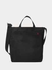 Polo Ralph Lauren Canvas Shopper Logo Tote Bag - Image 6 of 13