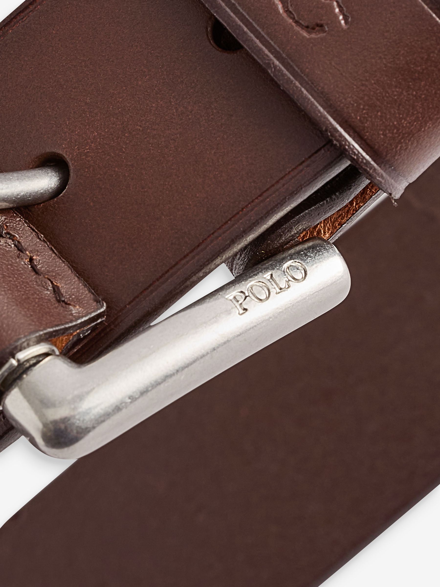Next：日本 ダークブラウン - Polo Ralph Lauren レザー ポニー