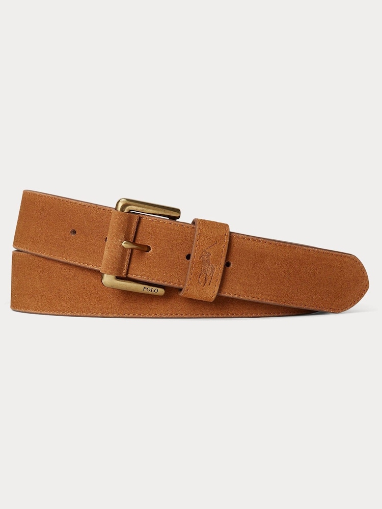 Polo Ralph Lauren Signature Pony Suede Belt - Image 2 of 3