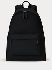 Polo Ralph Lauren Canvas 100% Cotton Pony Logo Backpack - Image 1 of 5