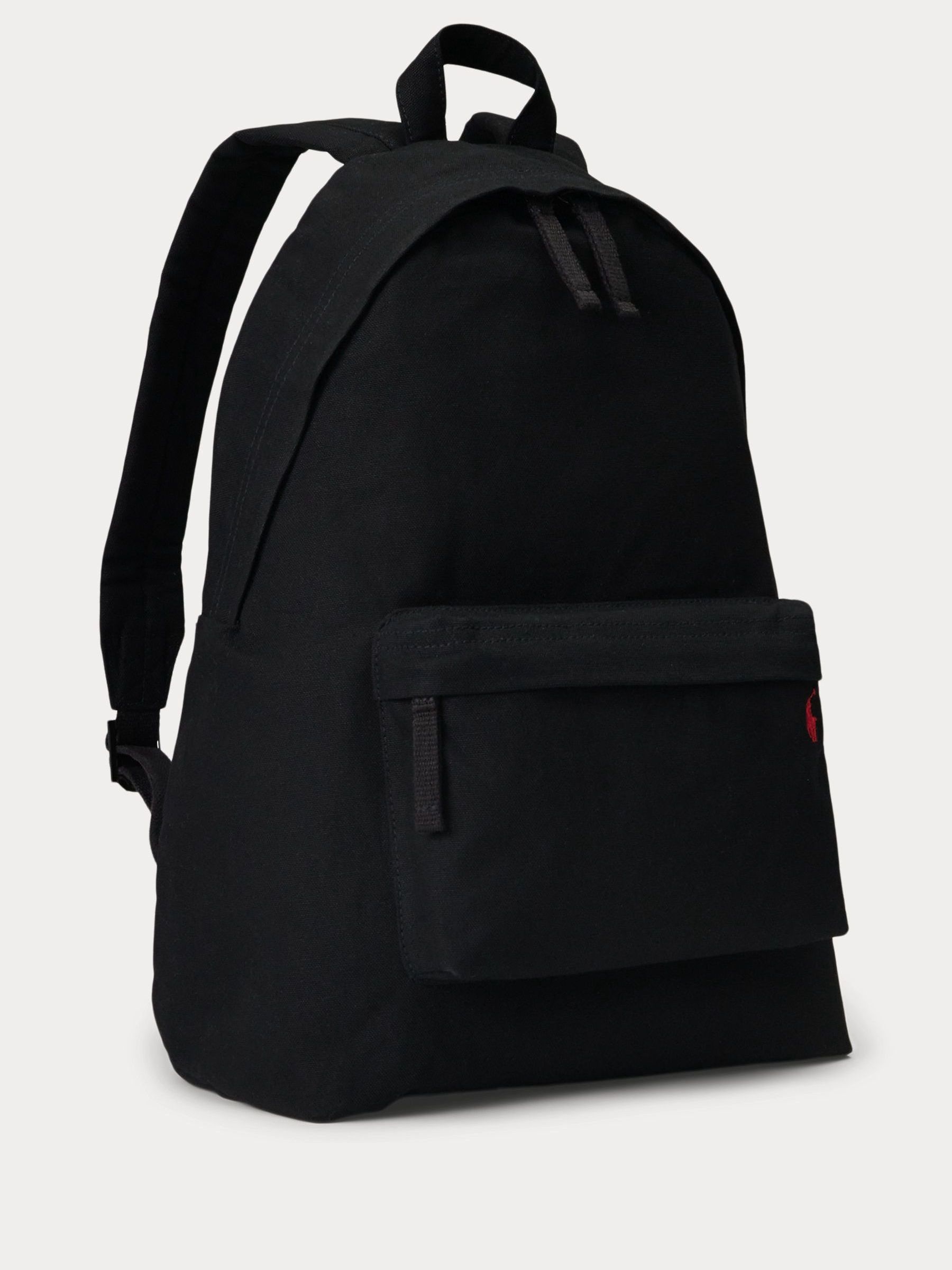 Buy Polo Ralph Lauren Canvas 100% Cotton Pony Logo Backpack