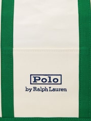 Polo Ralph Lauren Cream 100% Cotton Tote Bag - Image 5 of 6