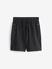 Black/Grey Light Weight Sports Shorts 2 Pack (3-17yrs) - Image 2 of 5