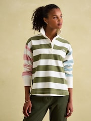 Joules Lara Multi Boxy Fit Rugby Shirt - Image 1 of 6