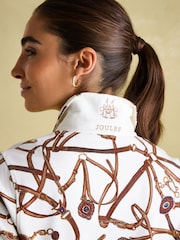 Joules Barbury Cream Bridle Print Polo Shirt - Image 5 of 7