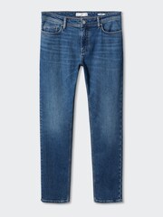 Mango Blue Slim Fit Jeans - Image 6 of 7