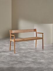 MADE.COM Natural Rhye Dining Bench - Image 2 of 4