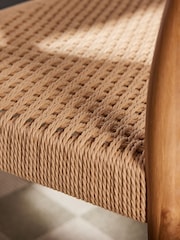 MADE.COM Natural Rhye Dining Bench - Image 4 of 4
