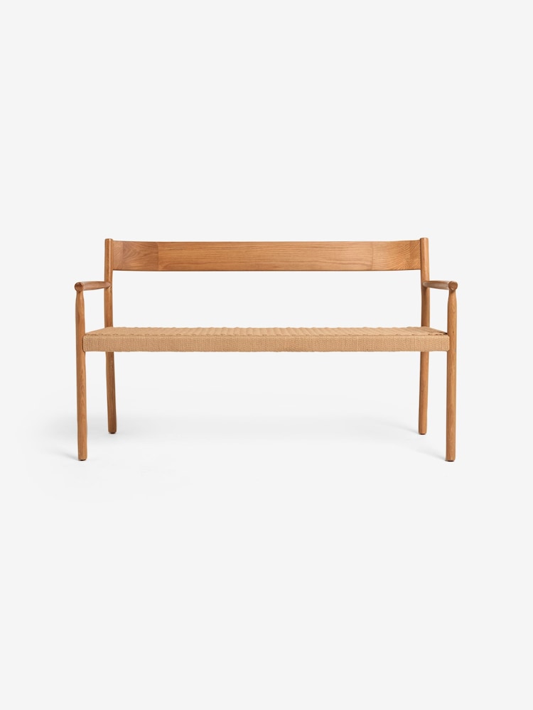MADE.COM Natural Rhye Dining Bench - Image 6 of 6
