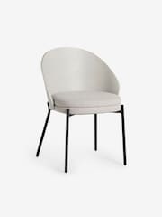 MADE.COM Set of 2 Grey Talia Dining Chairs - Image 6 of 6