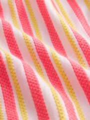 Fluro Orange/Pink Ruffle Short Sleeve Pyjamas 3 Pack (9mths-16yrs) - Image 11 of 11