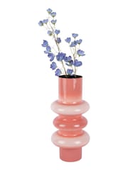 Present Time Rose Tan Soft Pink Grato Medium Vase - Image 1 of 2