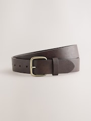 Brown Casual Faux Leather Belt - Image 3 of 5