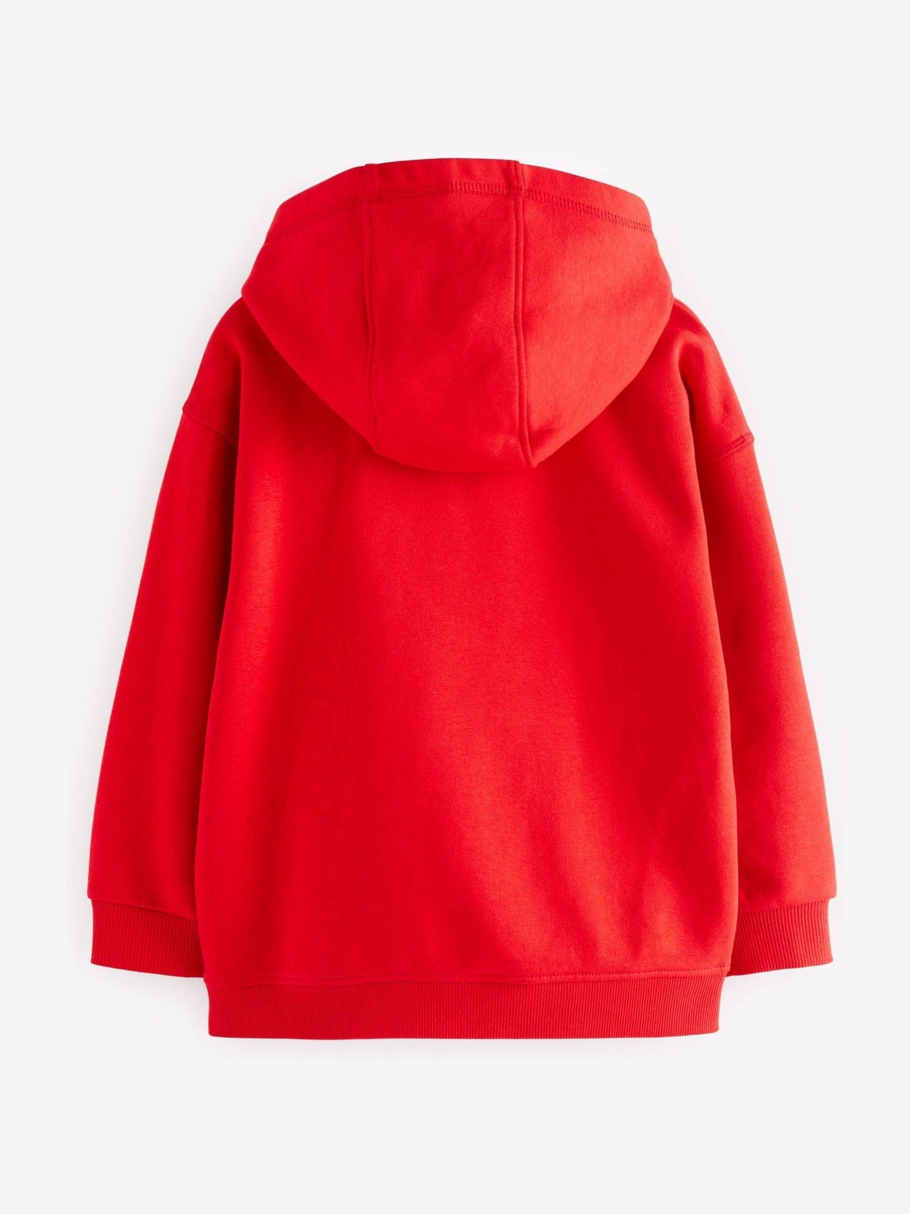 Buy Red Plain Jersey Hoodie 3 16yrs from the Next UK online shop