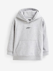Granite Grey Plain Jersey Hoodie (3-16yrs) - Image 1 of 2