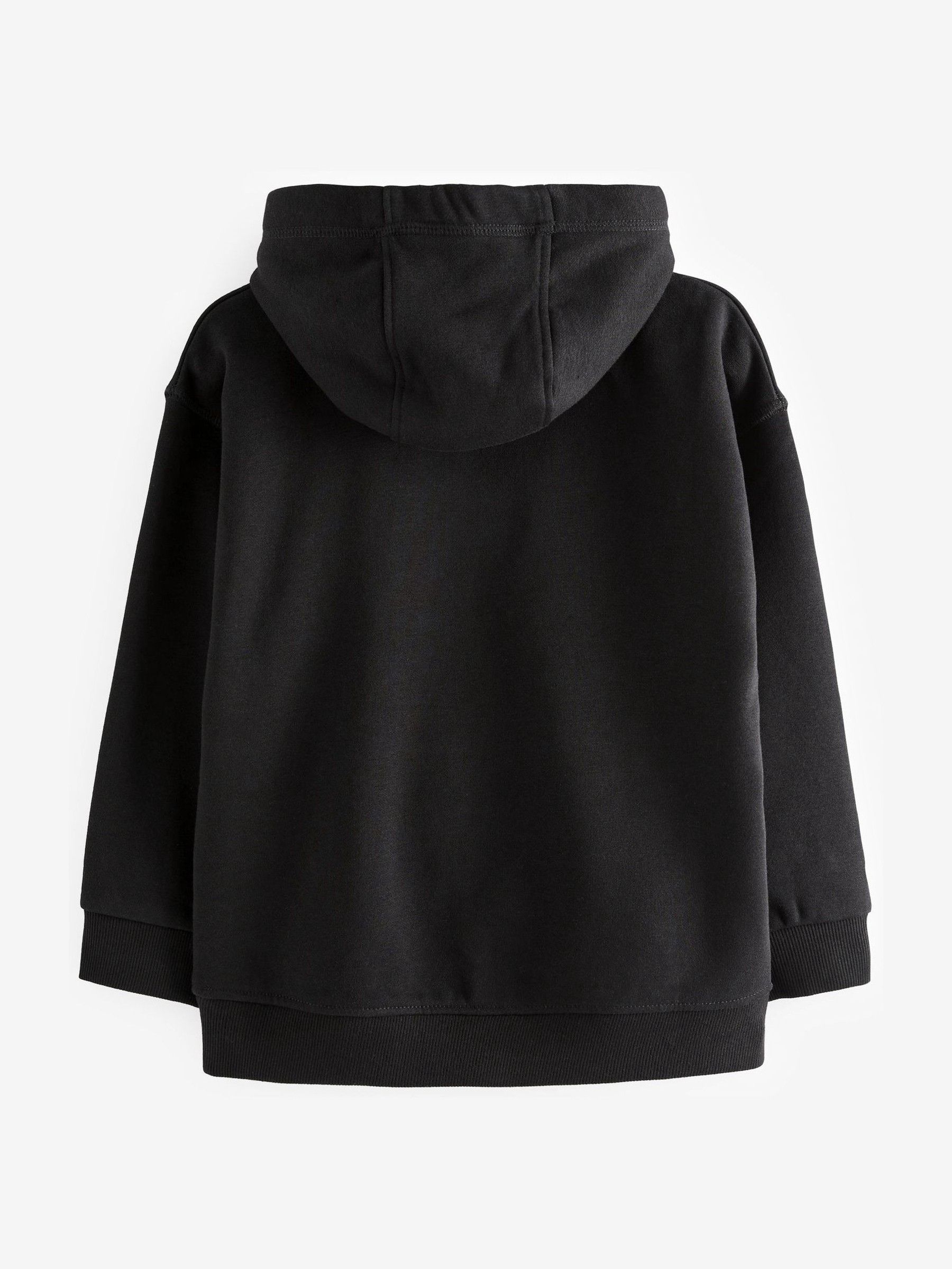 Buy Black Plain Jersey Hoodie 3 16yrs from Next Canada